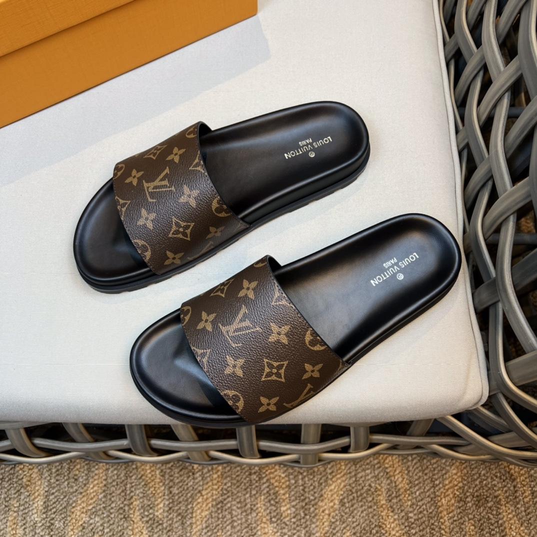 Louis Vuitton Monogram Sandals - FashionPlug