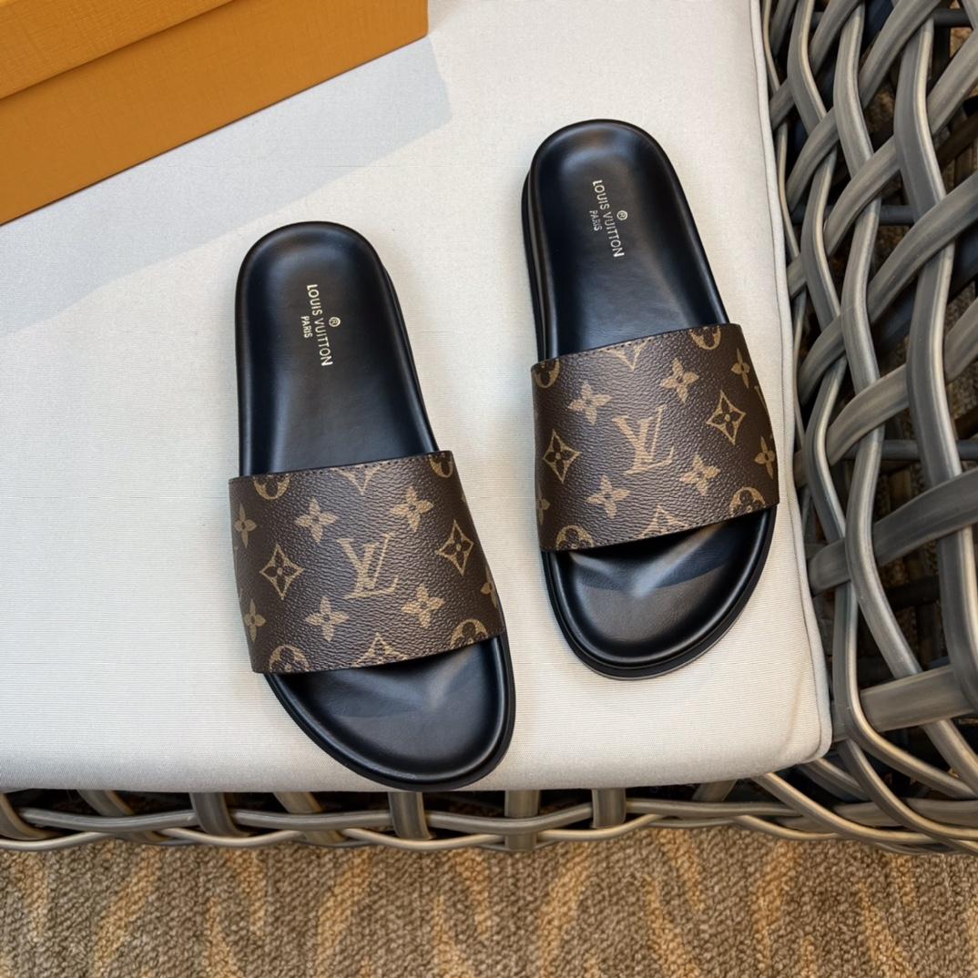 Louis Vuitton Monogram Sandals - FashionPlug