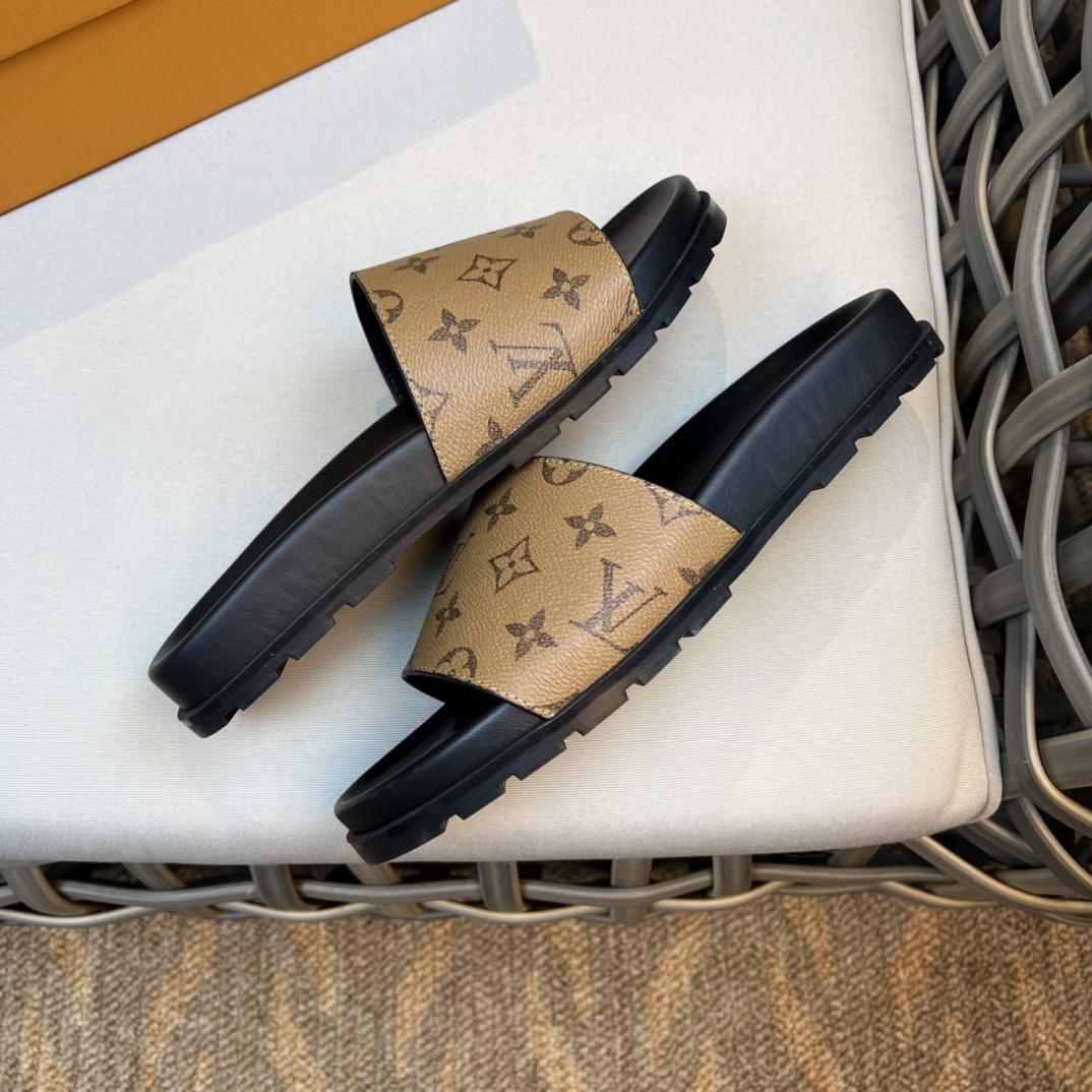 Louis Vuitton Monogram Sandals - FashionPlug