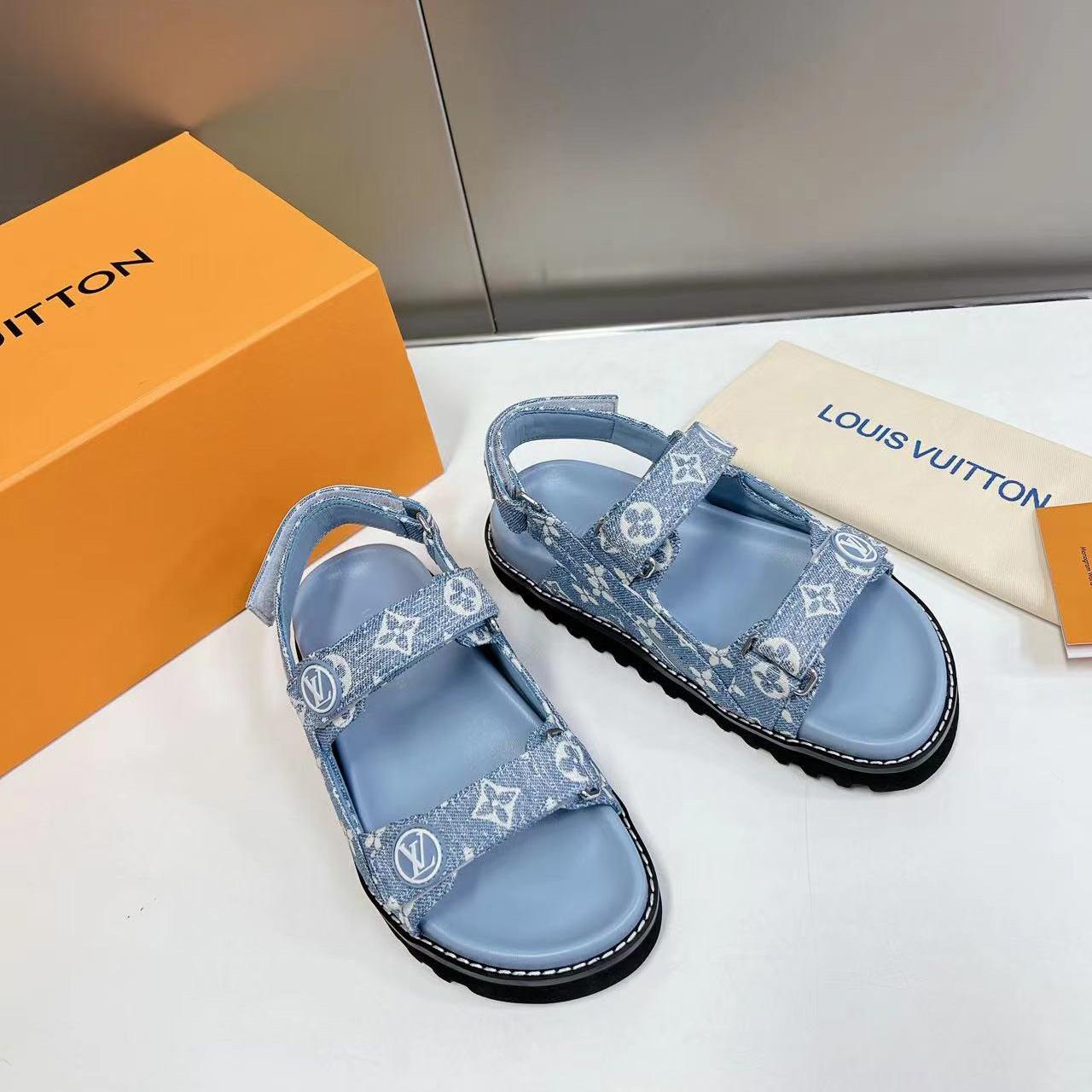 Louis Vuitton Paseo Flat Comfort Sandal    1AB0T8 - FashionPlug