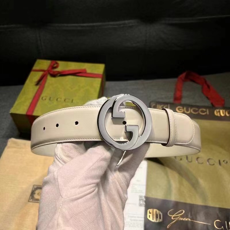 Gucci Blondie Wide Belt - FashionPlug