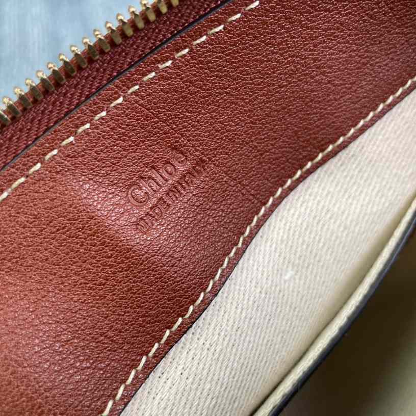 Chloe Edith Beige Brown Mini In Shoulder Bags(26.5-16-11cm) - FashionPlug