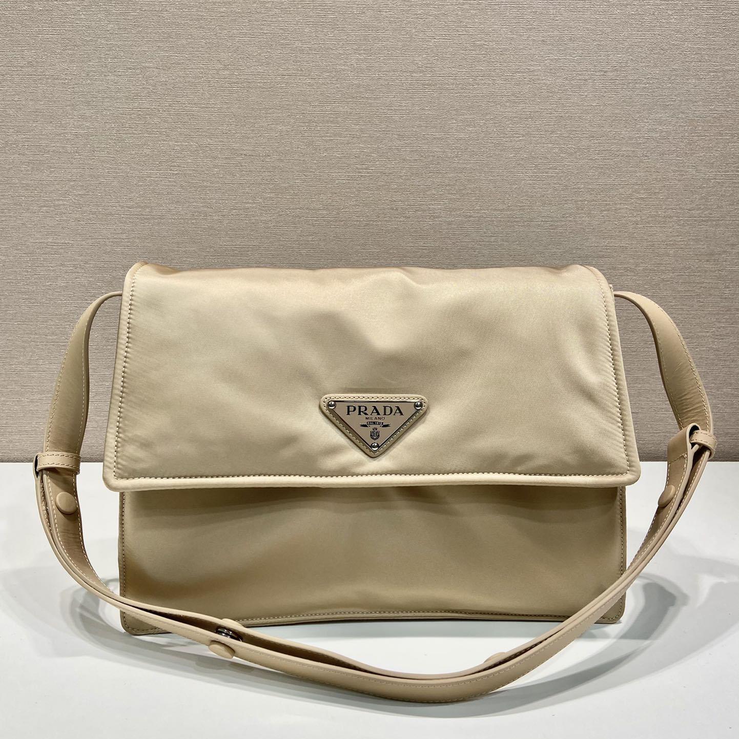Prada Small Padded Re-Nylon Shoulder Bag - FashionPlug