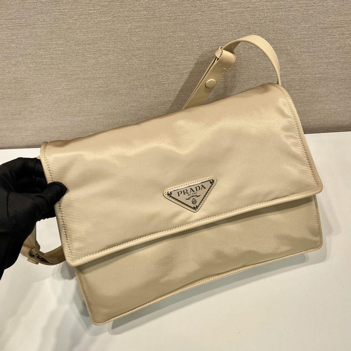 Prada Small Padded Re-Nylon Shoulder Bag - FashionPlug