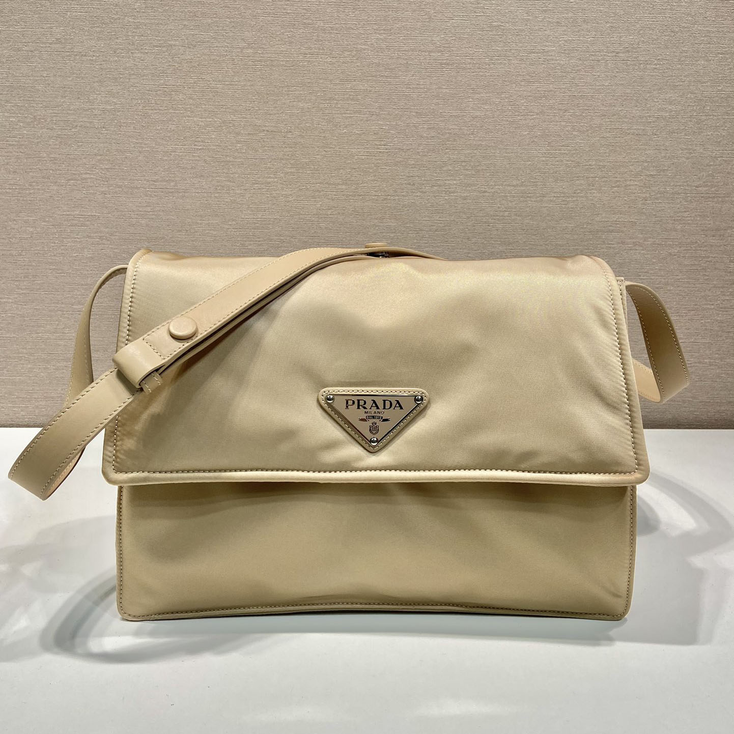 Prada Small Padded Re-Nylon Shoulder Bag - FashionPlug