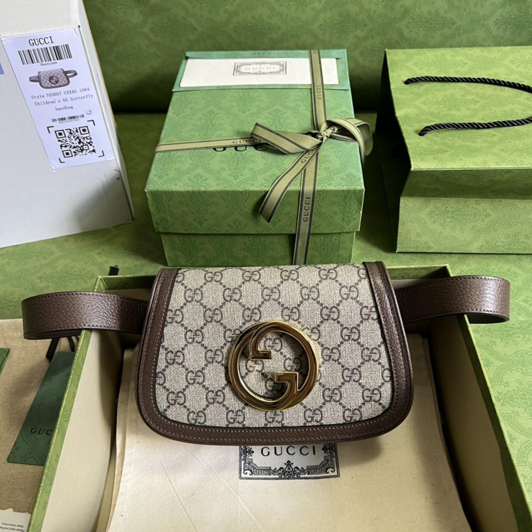 Gucci Blondie Belt Bag(21.5*13*4.5cm) - FashionPlug