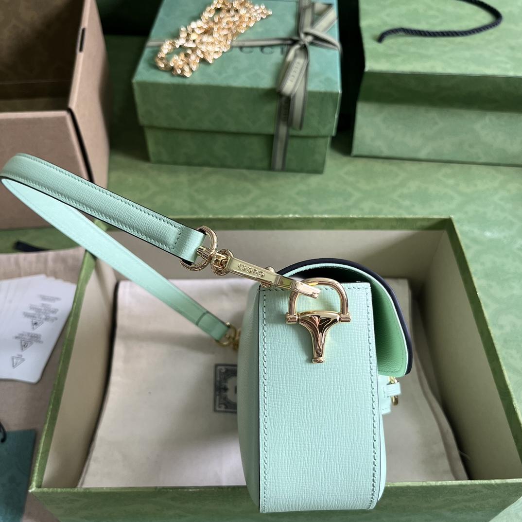 Gucci Horsebit 1955 Small Shoulder Bag(24-13-5cm)   - FashionPlug