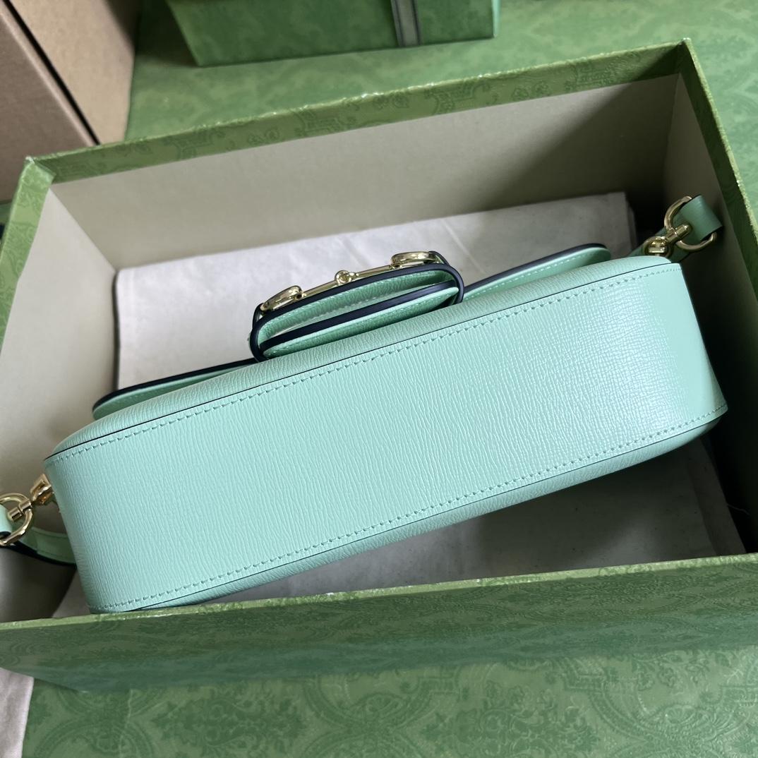 Gucci Horsebit 1955 Small Shoulder Bag(24-13-5cm)   - FashionPlug