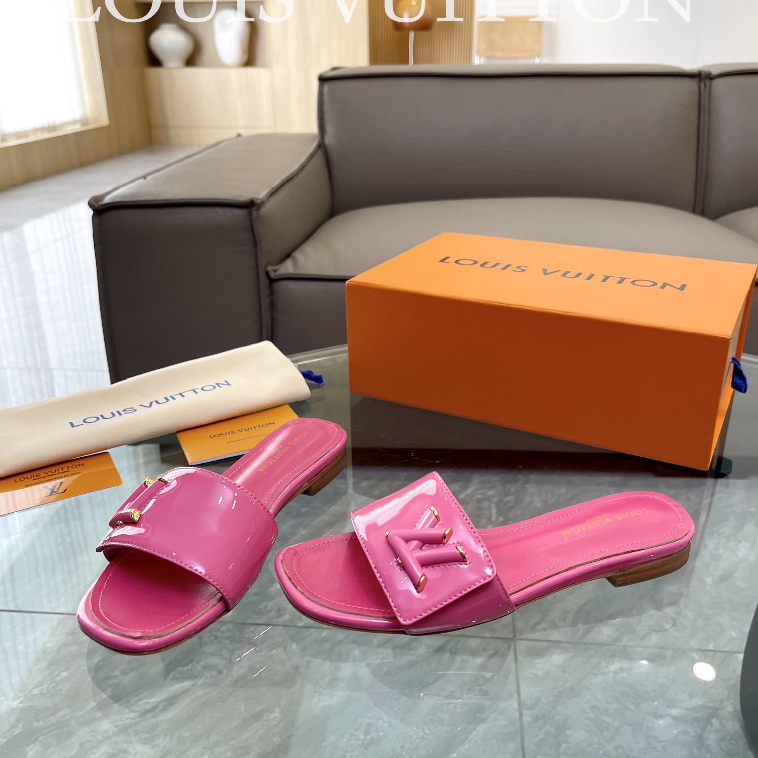Louis Vuitton Shake Flat Mule       - FashionPlug