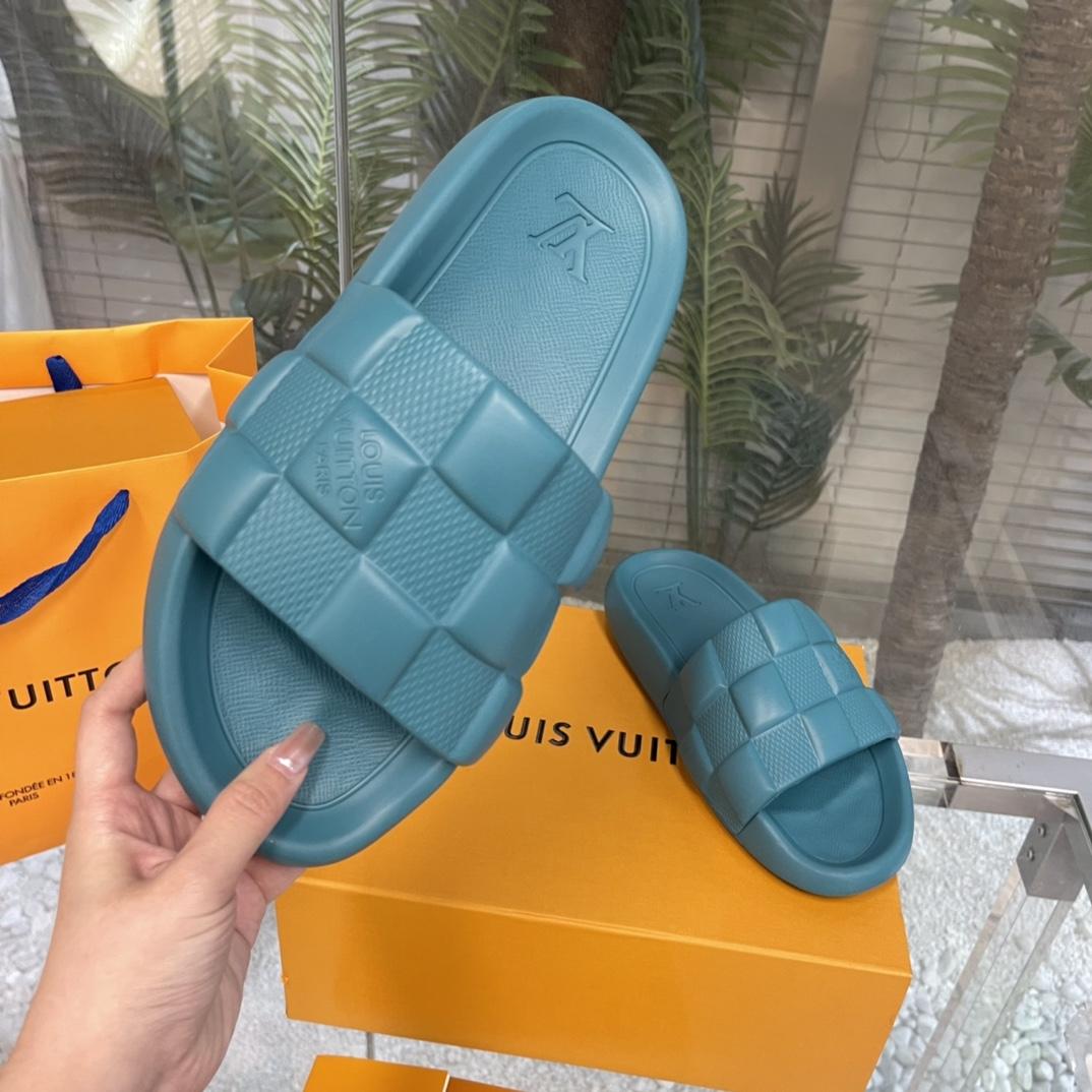 Louis Vuitton Waterfront Mules   1AAR9D - FashionPlug