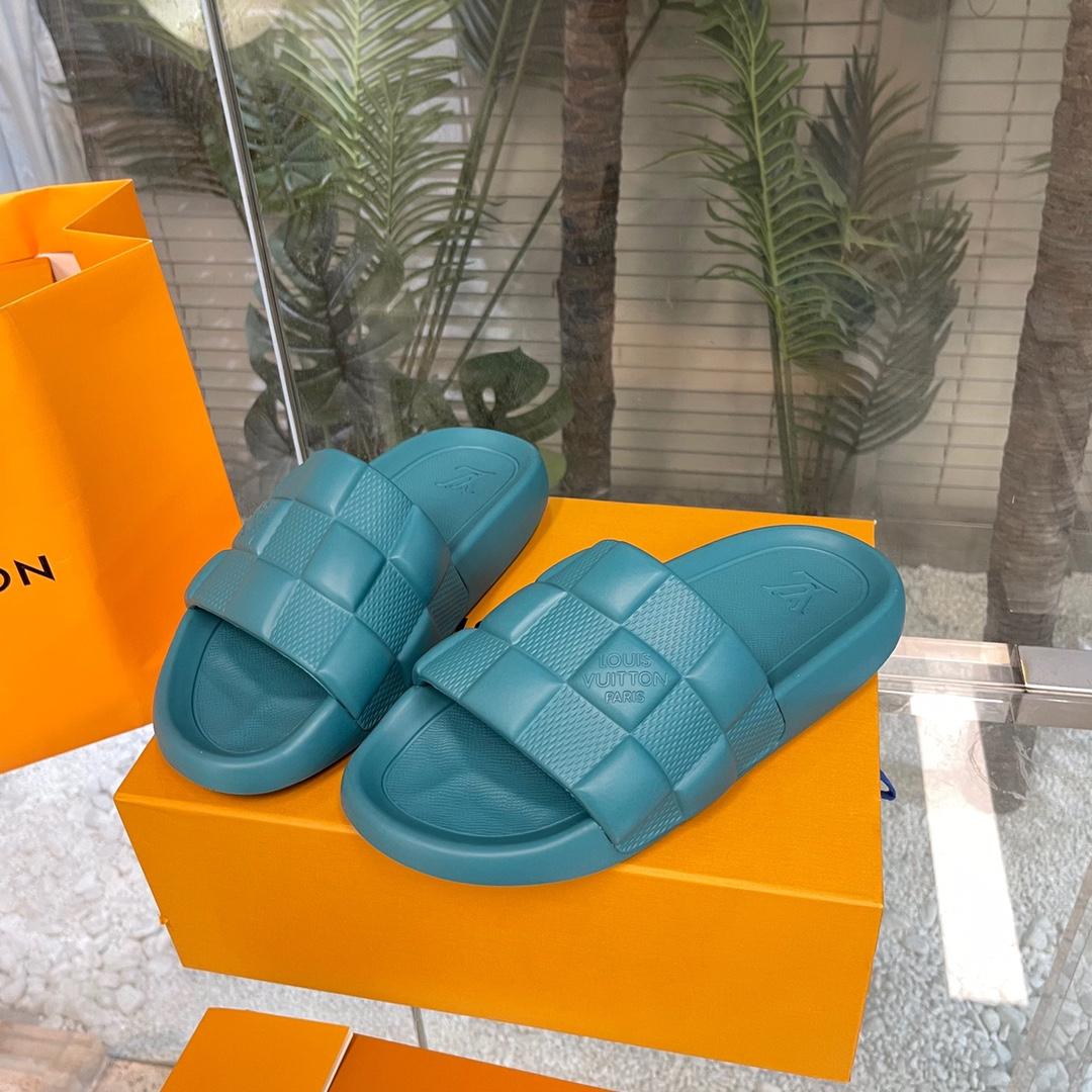 Louis Vuitton Waterfront Mules   1AAR9D - FashionPlug