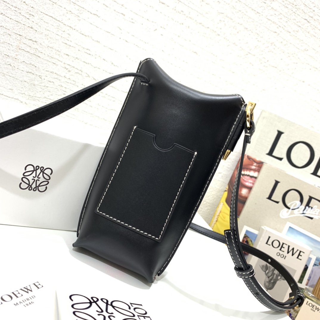 Loewe Gate Pocket In Soft Calfskin - FashionPlug