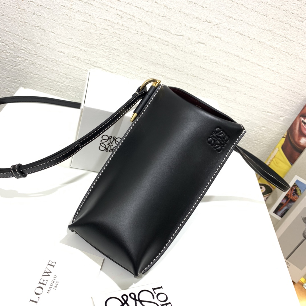 Loewe Gate Pocket In Soft Calfskin - FashionPlug