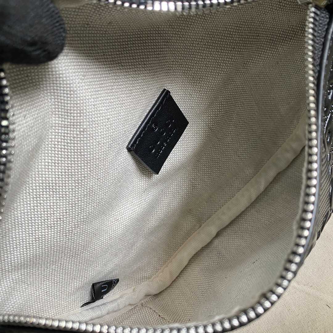 Gucci GG Embossed Belt Bag  (23×13×5cm) - FashionPlug