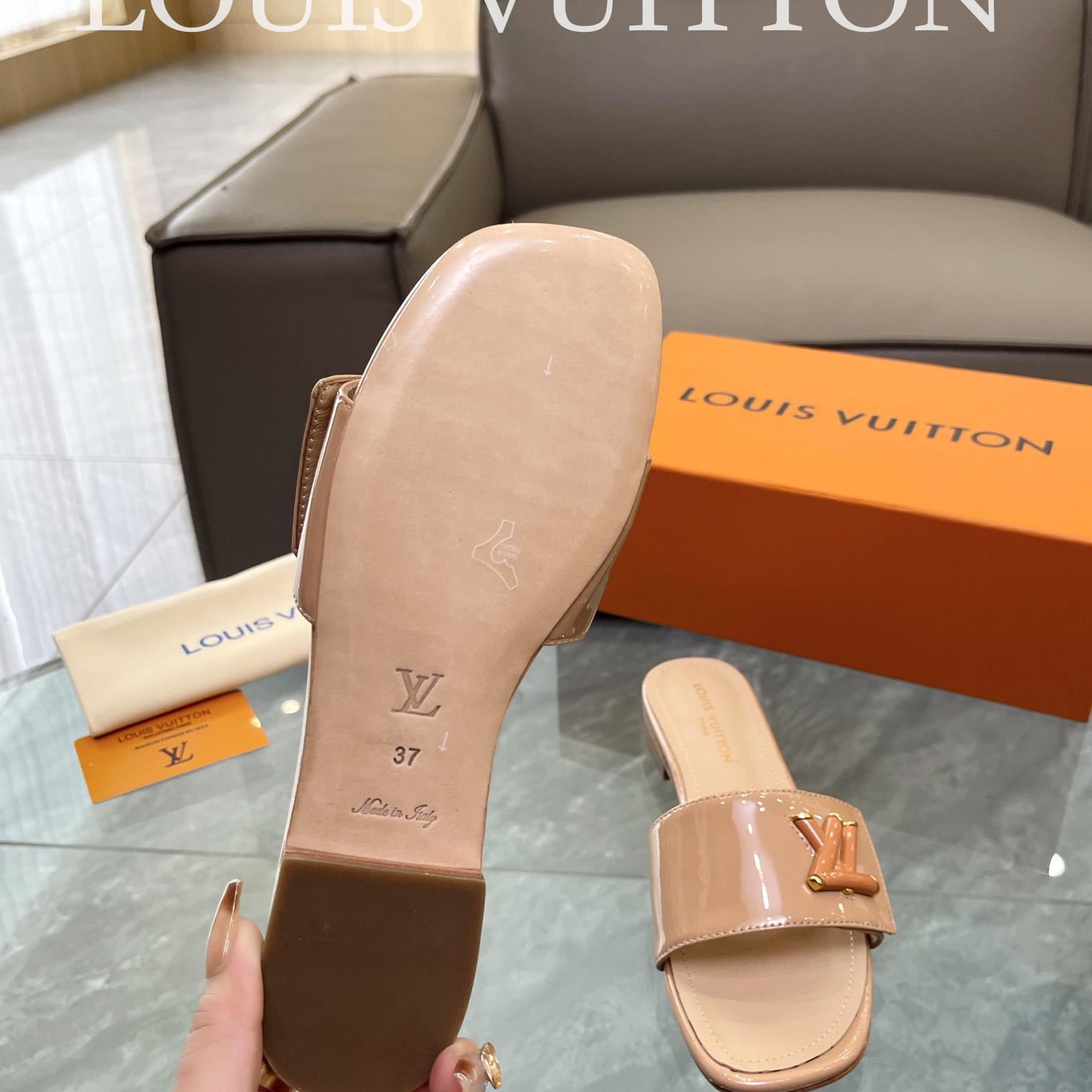 Louis Vuitton Shake Flat Mule       - FashionPlug