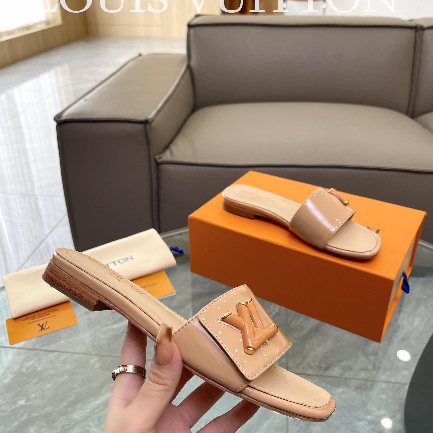 Louis Vuitton Shake Flat Mule       - FashionPlug