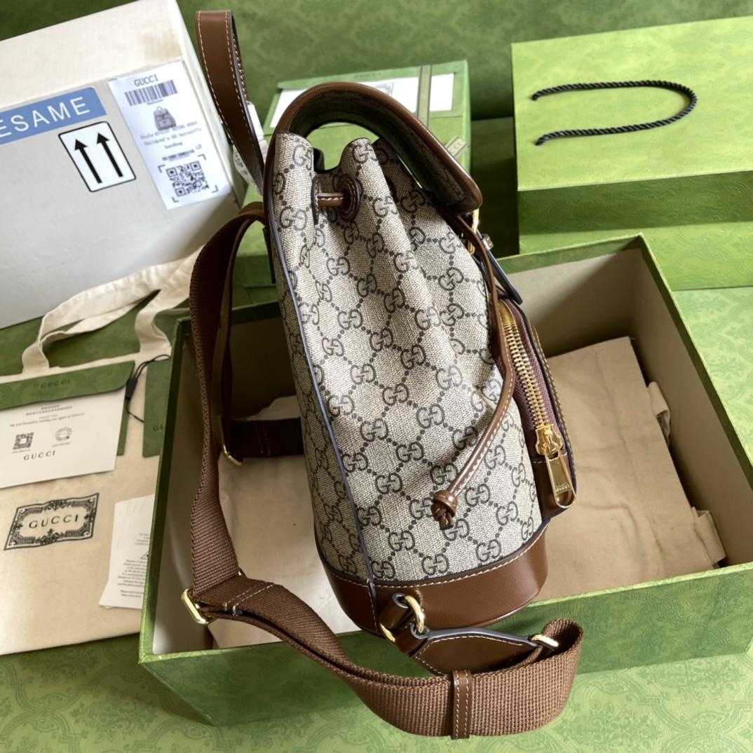 Gucci Backpack With Interlocking G(26.5- 30- 13cm) - FashionPlug