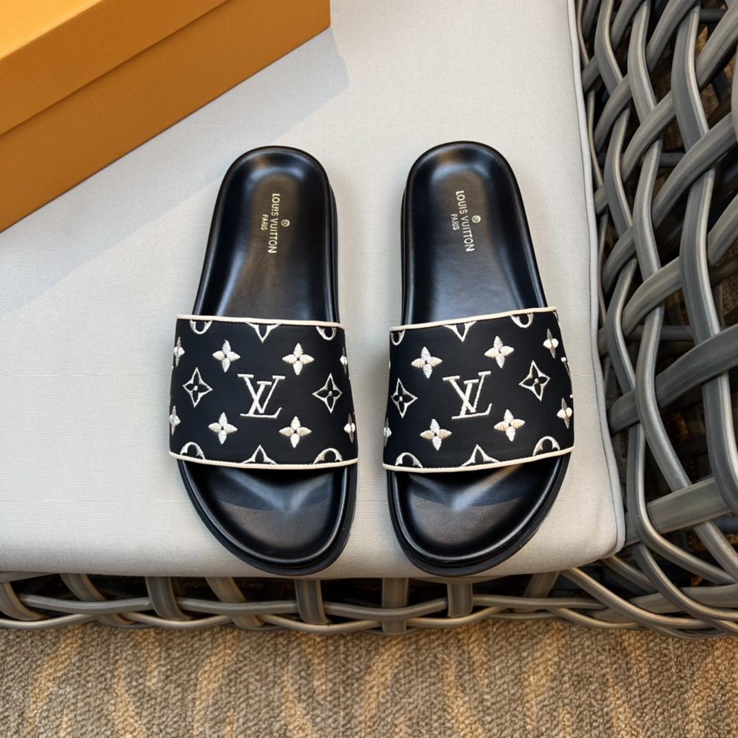 Louis Vuitton Monogram Sandals - FashionPlug