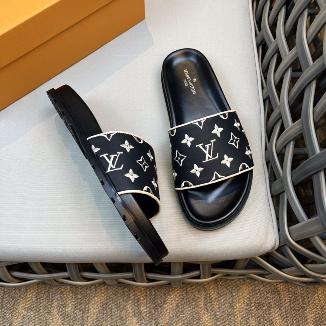 Louis Vuitton Monogram Sandals - FashionPlug