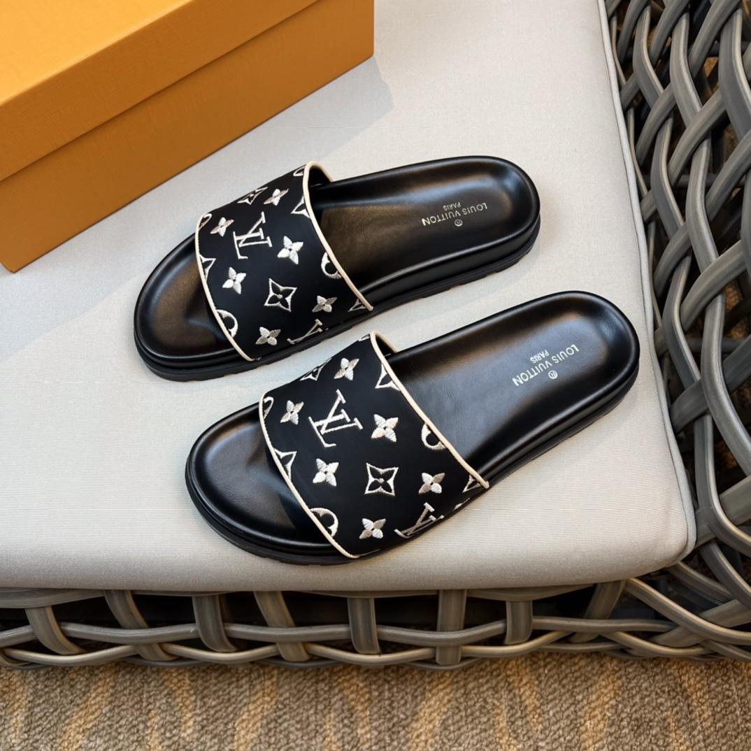 Louis Vuitton Monogram Sandals - FashionPlug