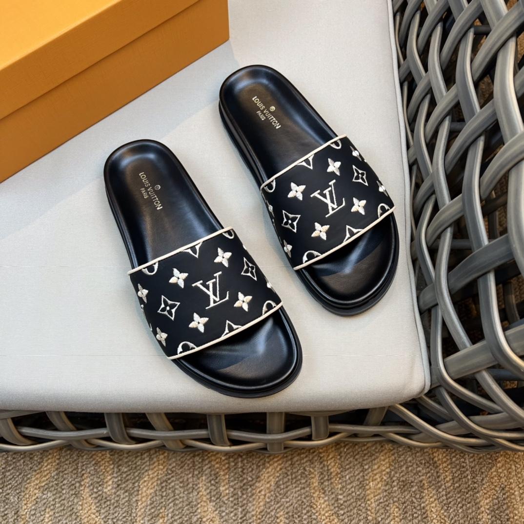 Louis Vuitton Monogram Sandals - FashionPlug