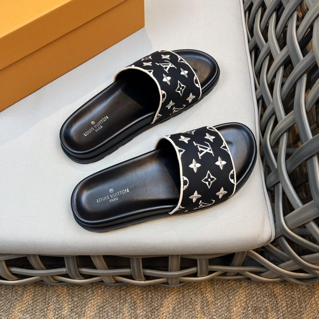 Louis Vuitton Monogram Sandals - FashionPlug