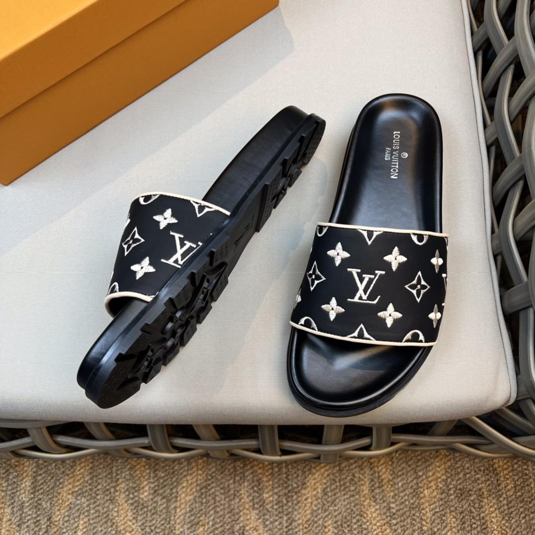 Louis Vuitton Monogram Sandals - FashionPlug