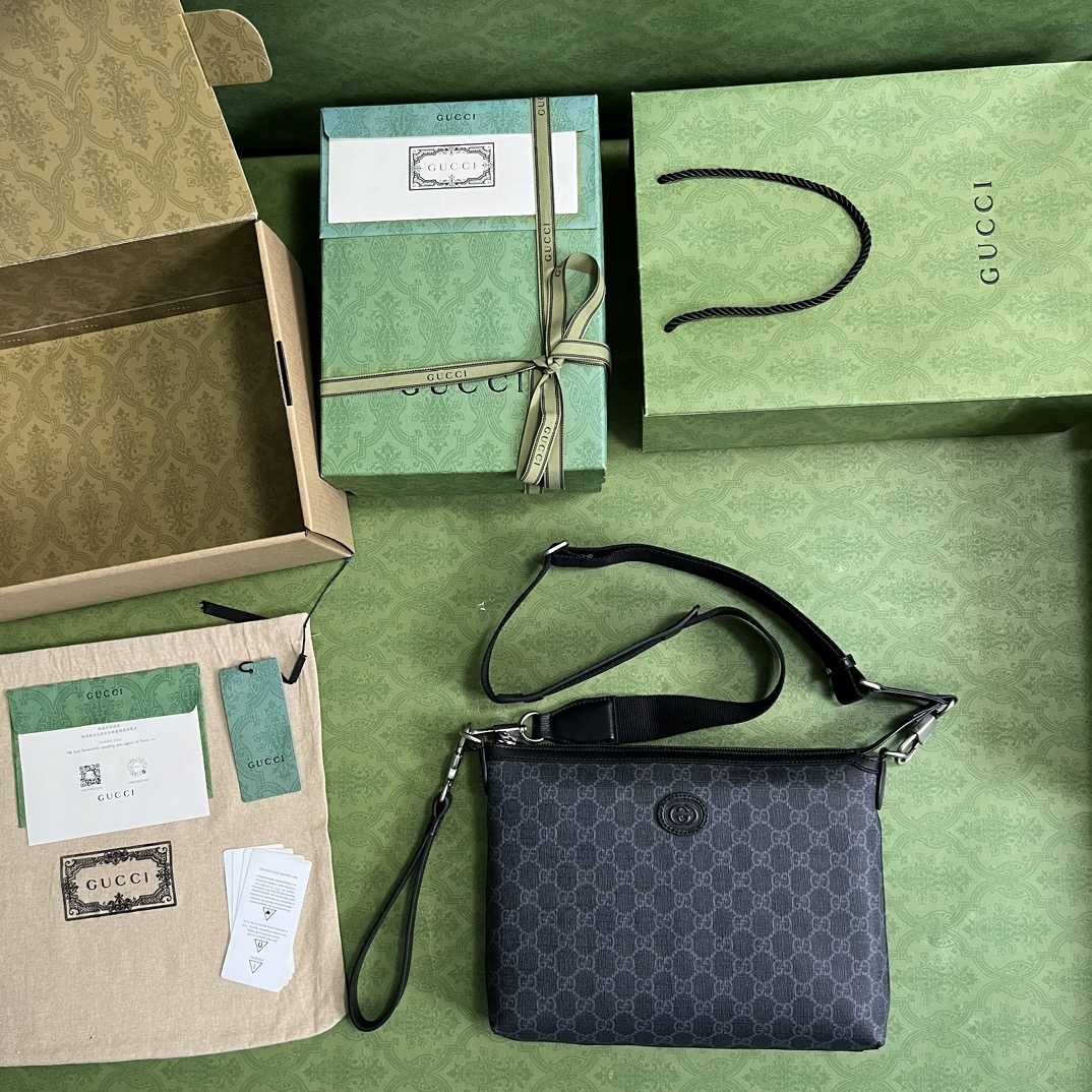 Gucci Messenger bag with Interlocking G(30-22.5-5cm) - FashionPlug