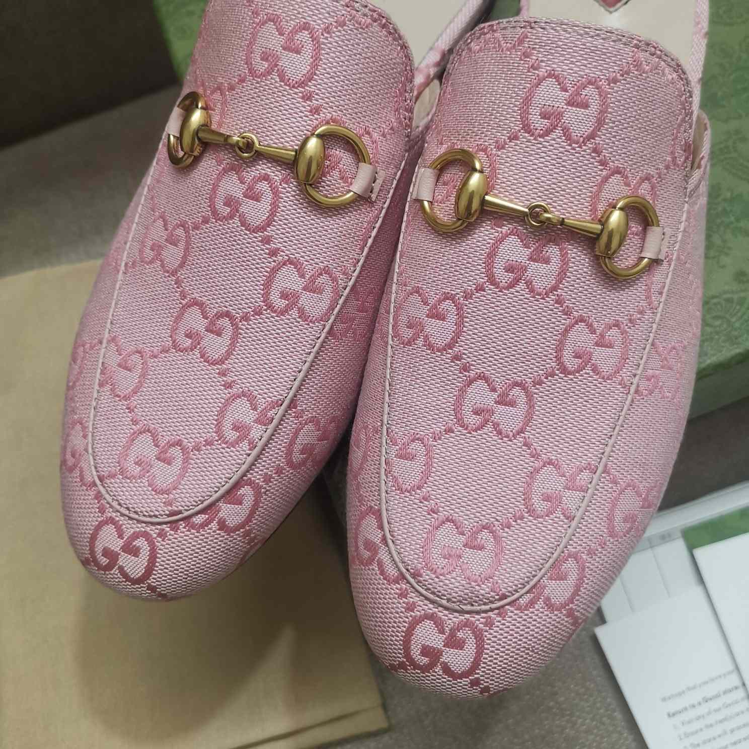 Gucci Women's Princetown GG slipper - FashionPlug