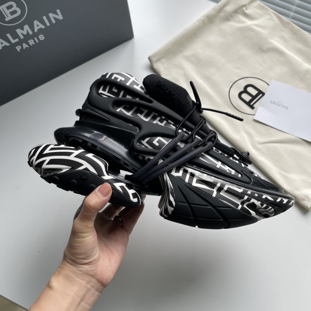 Balmain Unicorn Sneakers - FashionPlug