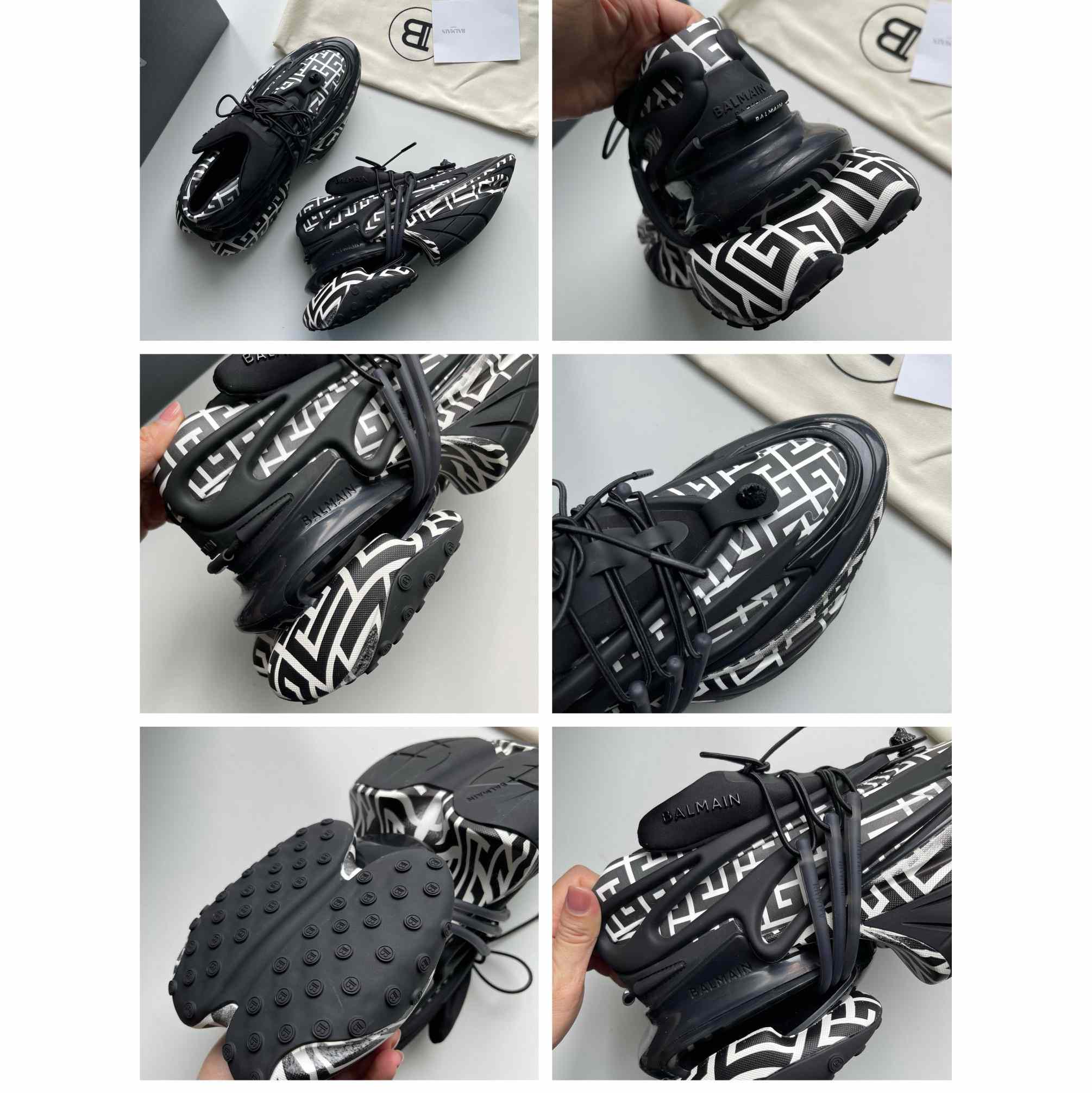 Balmain Unicorn Sneakers - FashionPlug