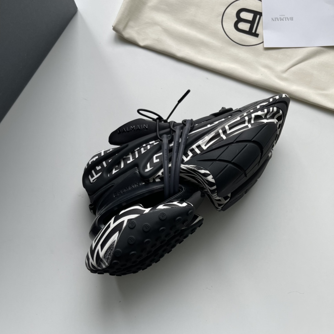 Balmain Unicorn Sneakers - FashionPlug