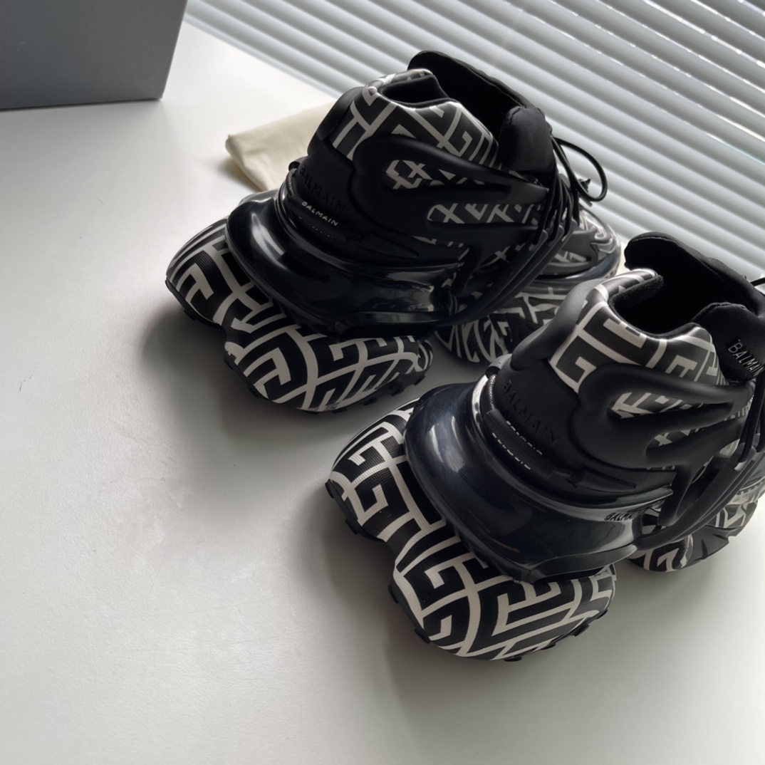 Balmain Unicorn Sneakers - FashionPlug