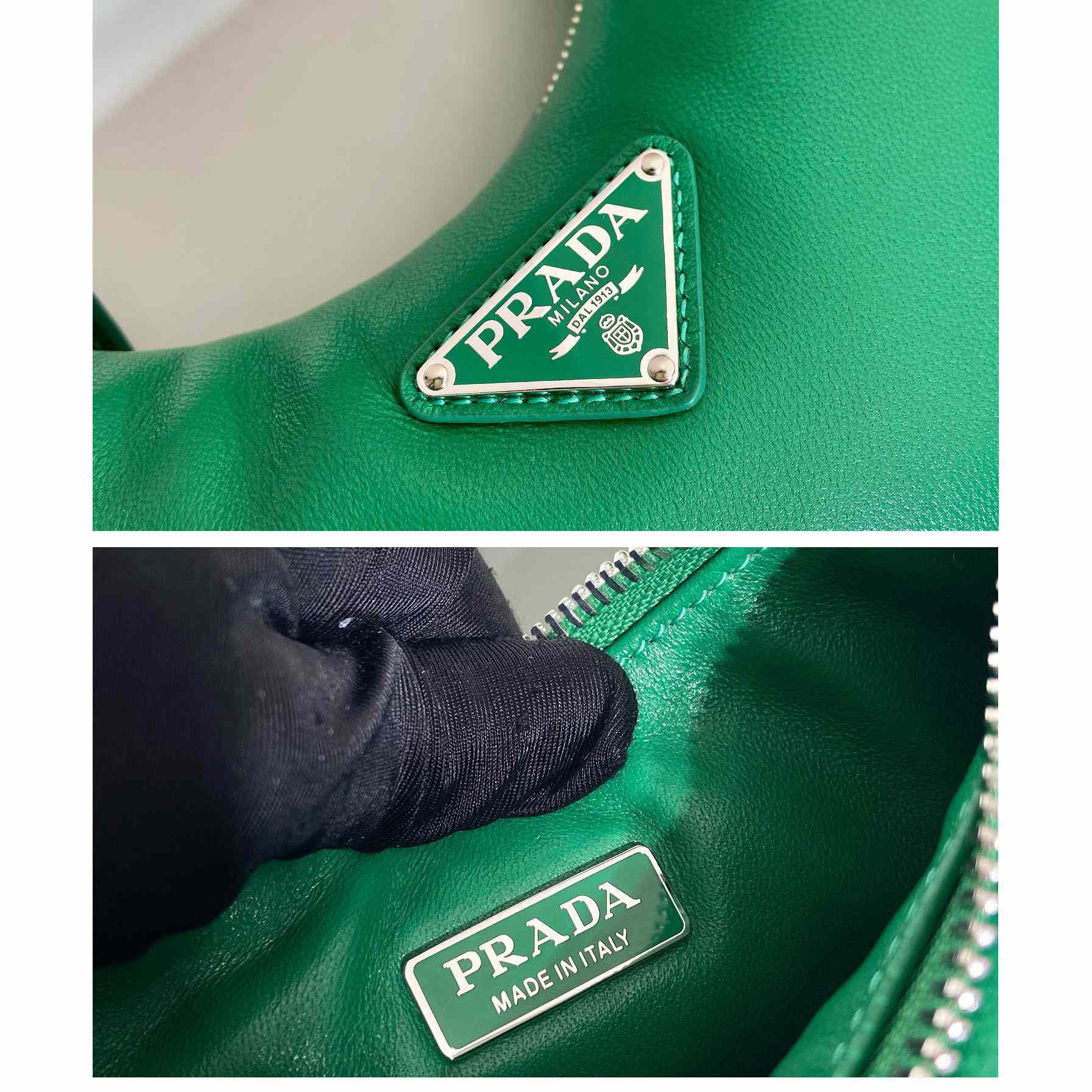 Prada Soft Padded Nappa Leather Mini-Bag - FashionPlug