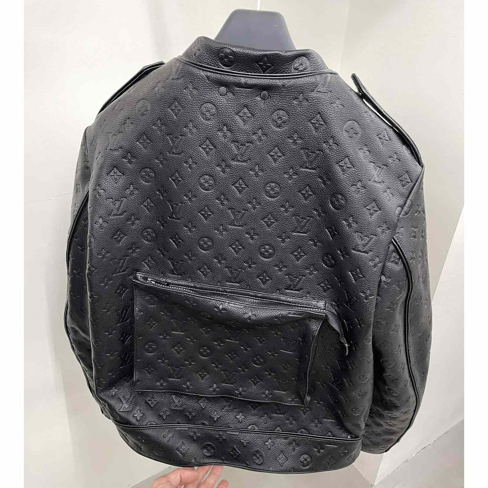 Louis Vuitton Monogram Embossed Utility Jacket - FashionPlug