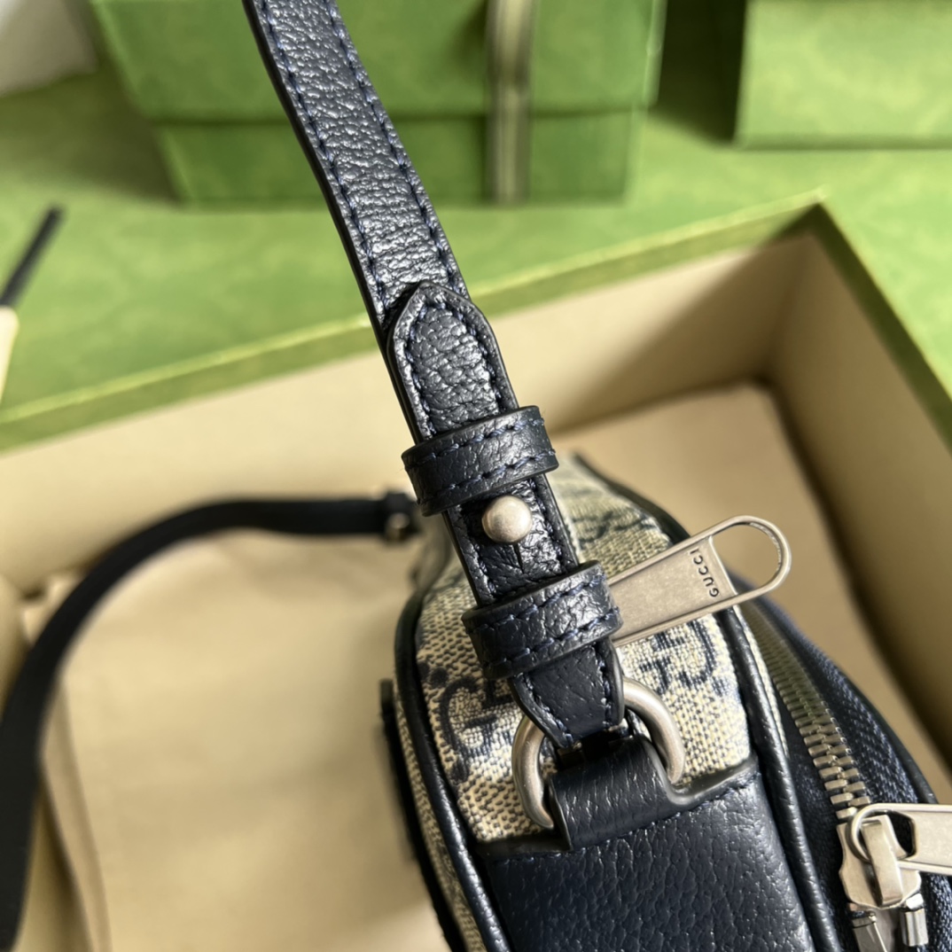 Gucci Ophidia Small Messenger Bag(24-13-6CM)   - FashionPlug
