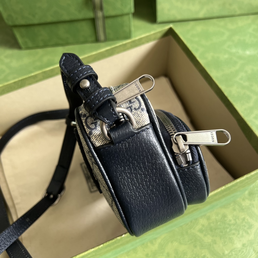 Gucci Ophidia Small Messenger Bag(24-13-6CM)   - FashionPlug