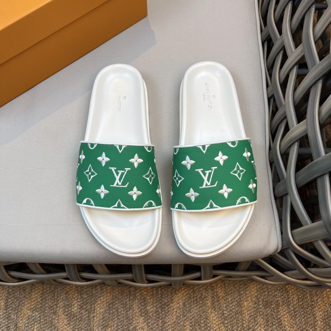 Louis Vuitton Monogram Sandals - FashionPlug