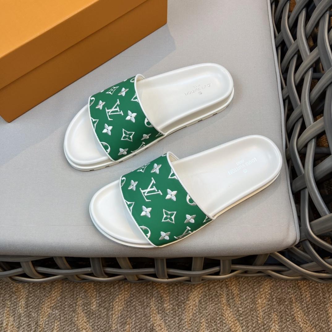 Louis Vuitton Monogram Sandals - FashionPlug