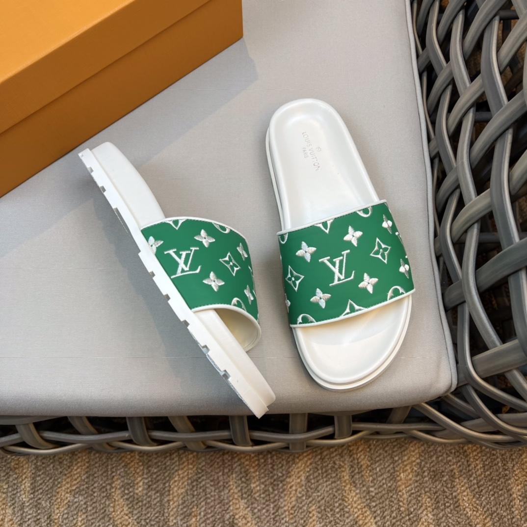 Louis Vuitton Monogram Sandals - FashionPlug