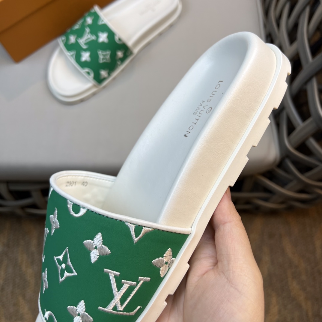 Louis Vuitton Monogram Sandals - FashionPlug