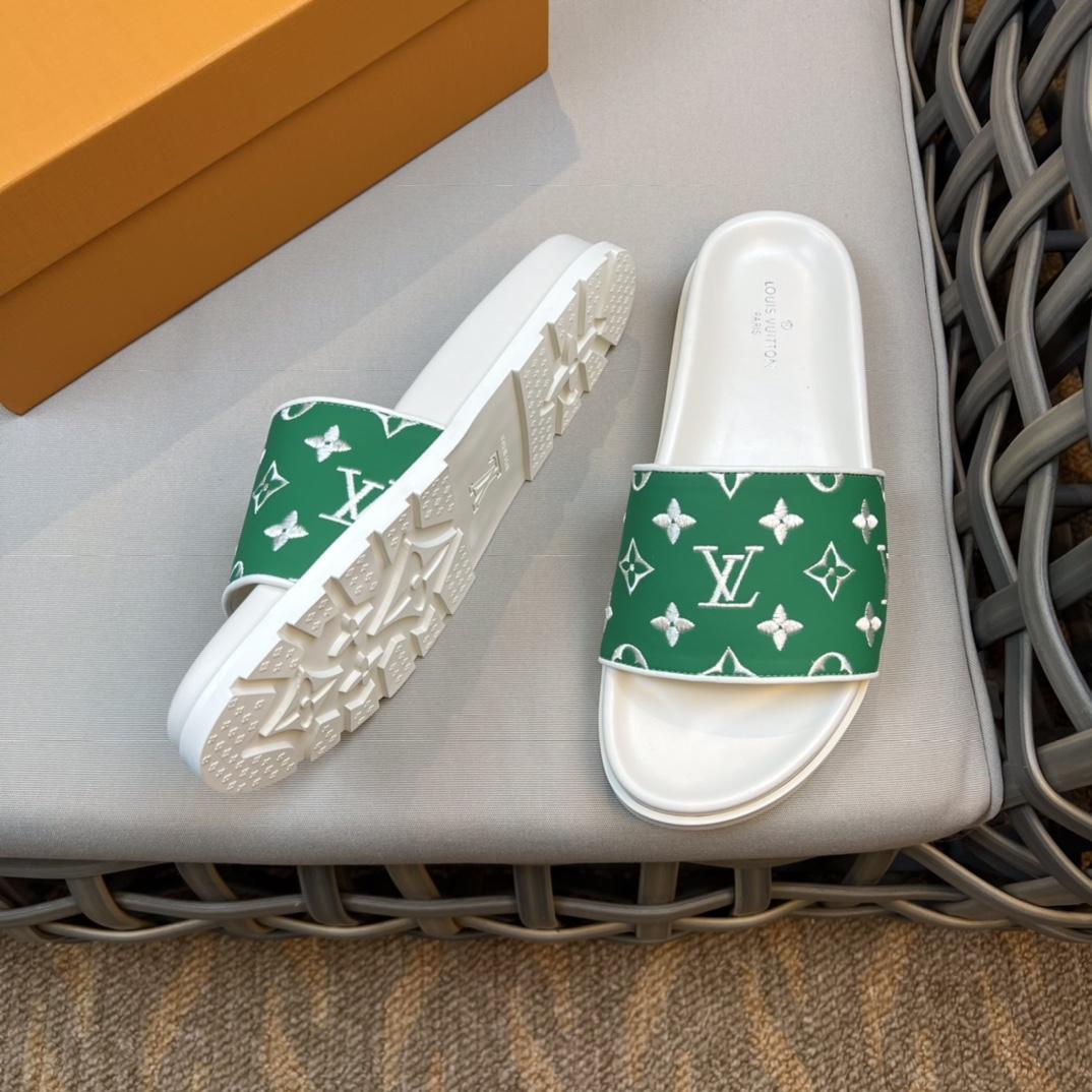 Louis Vuitton Monogram Sandals - FashionPlug