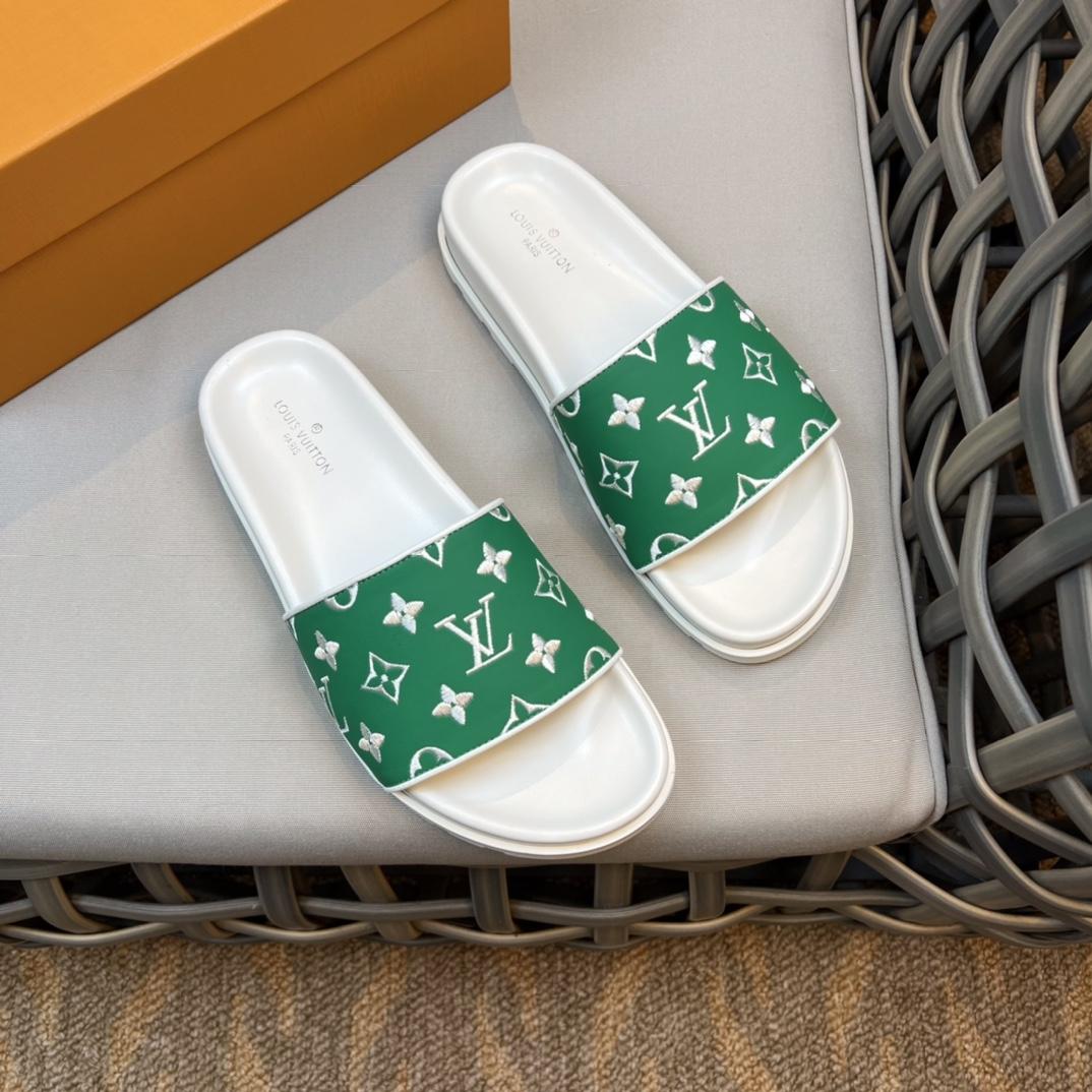 Louis Vuitton Monogram Sandals - FashionPlug