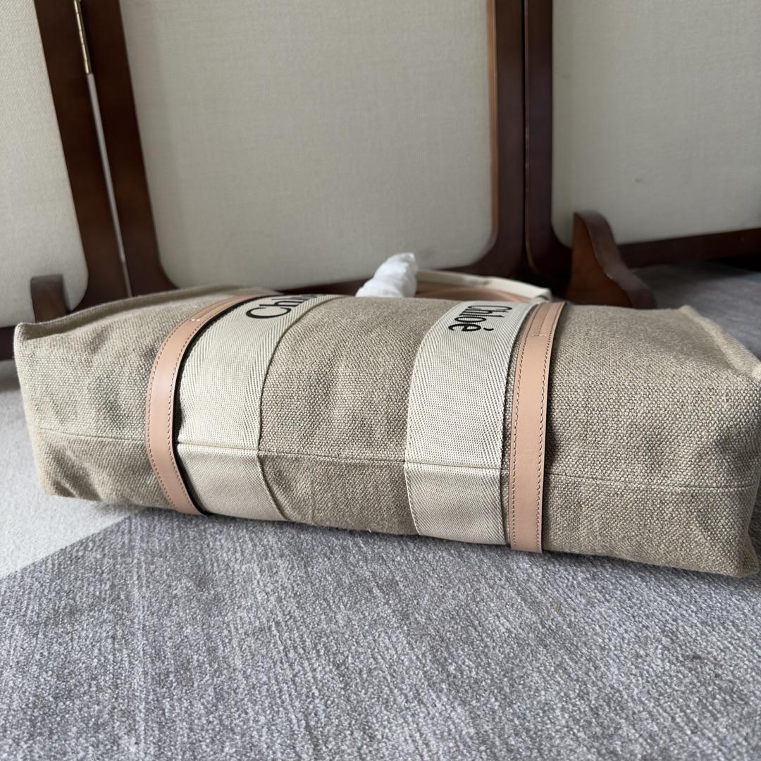 Chloe Large Woody Tote Bag(45-33-13 cm) - FashionPlug