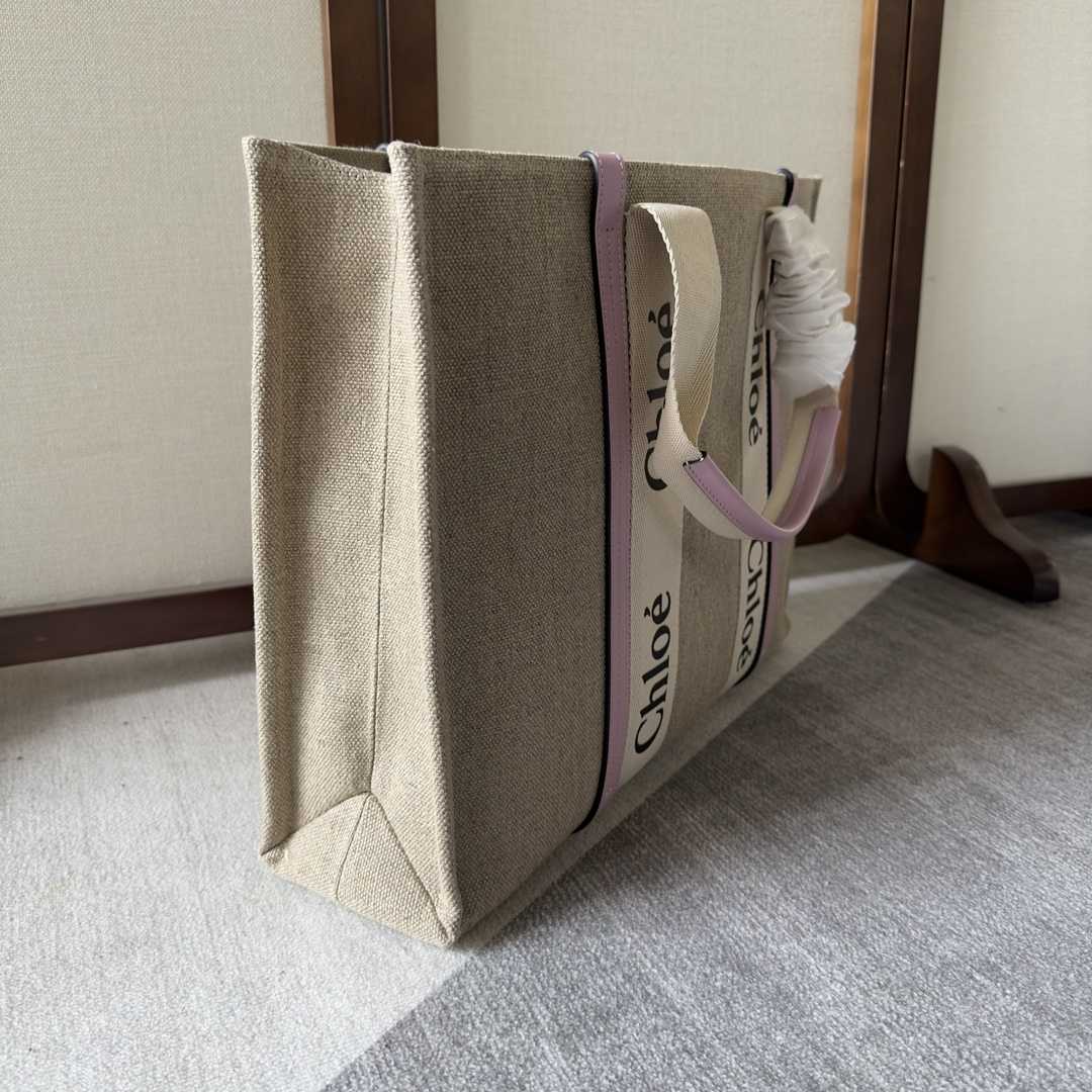 Chloe Large Woody Tote Bag(45-33-13 cm) - FashionPlug