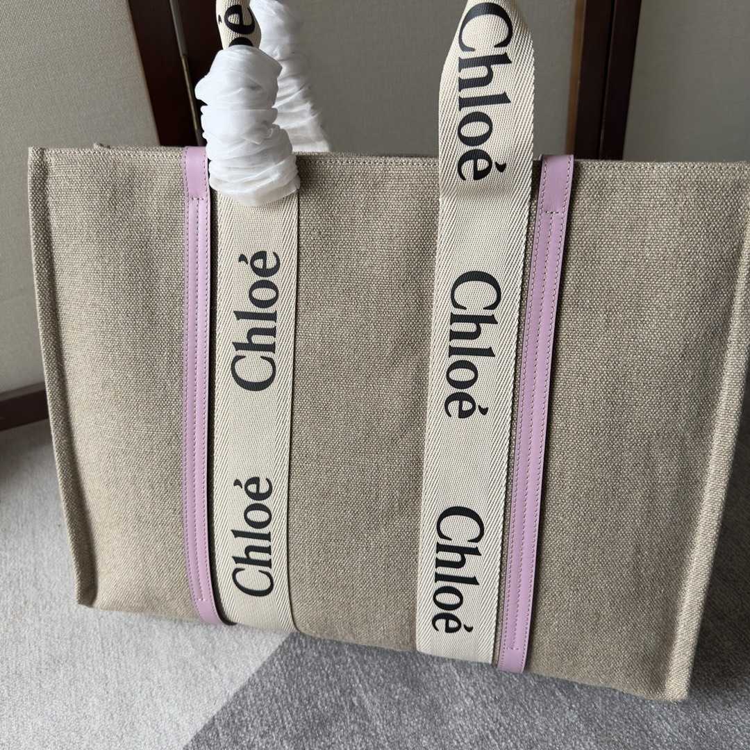 Chloe Large Woody Tote Bag(45-33-13 cm) - FashionPlug