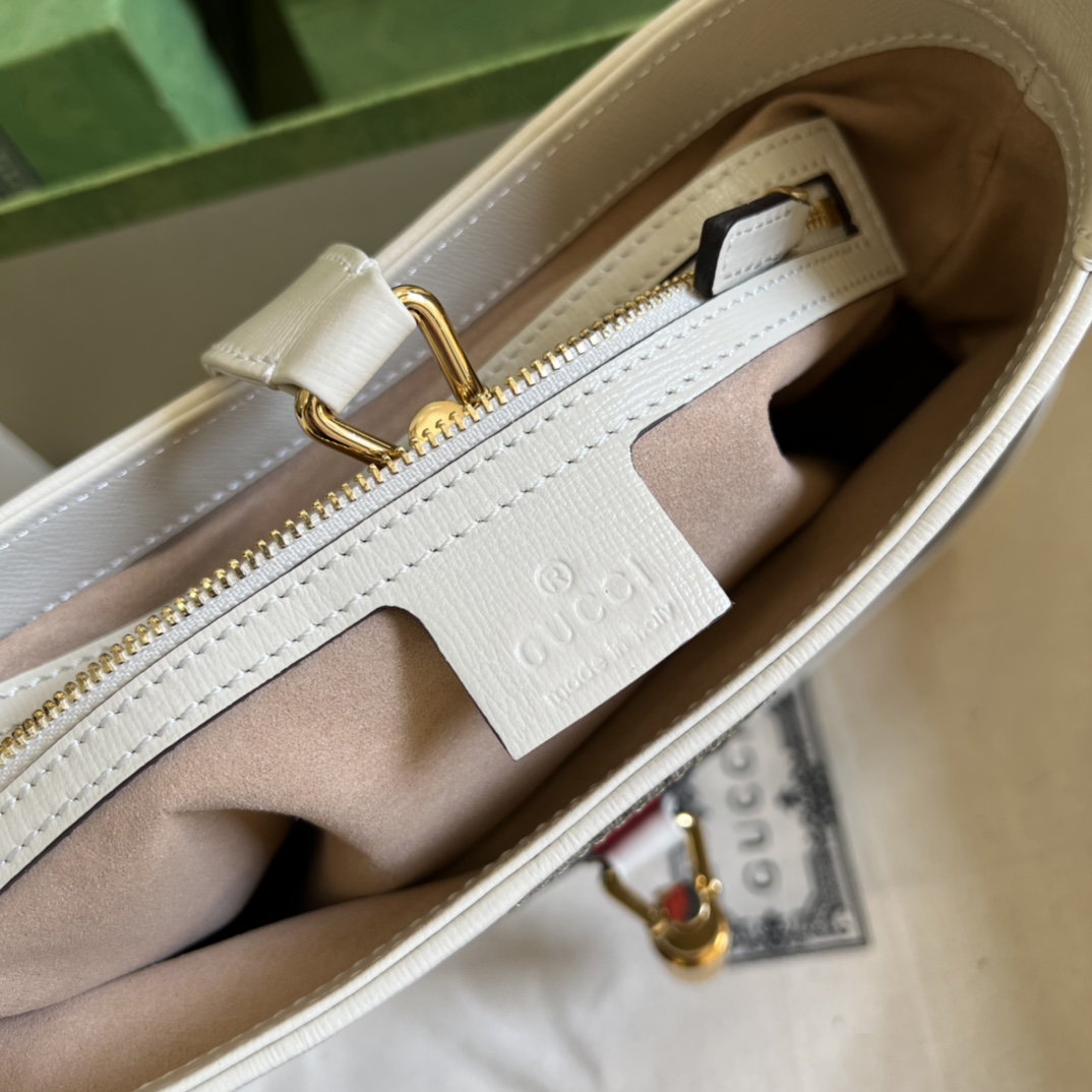 Gucci Jackie 1961 Small Shoulder Bag(28*19*4.5cm)   - FashionPlug
