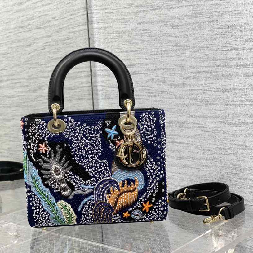 Dior Medium Lady Dior Bag  24cm - FashionPlug