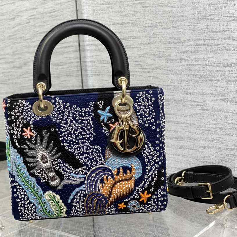 Dior Medium Lady Dior Bag  24cm - FashionPlug