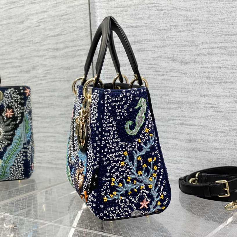 Dior Medium Lady Dior Bag  24cm - FashionPlug